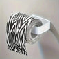2-Pack: No-Drill Self-Adhesive Toilet Paper Holder – Black & White