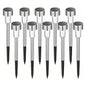 10-Pack: Outdoor Solar Landscape Lawn Light