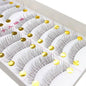 10-Pairs: Makeup Handmade Natural Fashion Long False Eyelashes Eye Lashes