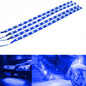 10-Piece: 12" 15SMD Waterproof 12V Flexible LED Strip Light For Car