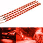 10-Piece: 12" 15SMD Waterproof 12V Flexible LED Strip Light For Car