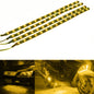 10-Piece: 12" 15SMD Waterproof 12V Flexible LED Strip Light For Car