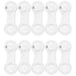 10-Piece: Kids Cabinet Strap Safety Locks