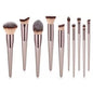 10-Piece Set: Professional Premium Glow Makeup Brush
