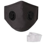 10-Pieces: Double Breathing Valve PM 2.5 Mask Respirator