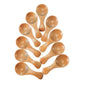 10-Pieces: Mini Wooden Spoons