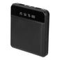 10000 mAh Portable Powerbank Mini with Dual USB Ports LCD Display