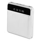 10000 mAh Portable Powerbank Mini with Dual USB Ports LCD Display