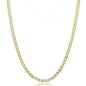 10K Solid Yellow Gold 2.5mm Marina Chain - Assorted Sizes