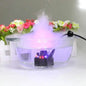 12 LED Mist Maker Fogger Water Fountain Pond Fog Machine Atomizer Air Humidifier