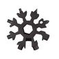18-in-1 Multi-Tool Stainless Steel Snowflake-Shaped Tool