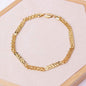 18K-Gold-Filled Bismark/Bar Anklet