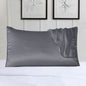 2-Pack: 100% Silk Pillow Cover with Trim