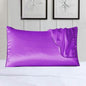 2-Pack: 100% Silk Pillow Cover with Trim