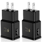 2-Pack: Adaptive Fast Charging Wall Charger