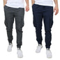 2-Pack Cotton Stretch Cargo Jogger Pants