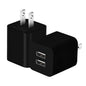 2-Pack: Dual Port USB Wall Charger