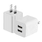 2-Pack: Dual Port USB Wall Charger