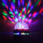 2-Pack: E27 3W Auto Rotating RGB LED Stage Light