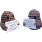 2-Pack: Funny Positive Potato Cute Wool Knitting Doll