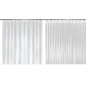 2-Pack: Hotel-Quality Heavy Shower Curtain Liner with Metal Grommets + Magnets