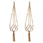 2-Pack: Indoor Outdoor Hanging Pot Rope Net Macrame Plant Hanger