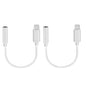 2-Pack: Lightning to Headphone Jack Adapter