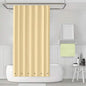 2-Pack: Magnetic Mildew Resistant Solid Vinyl Shower Curtain Liners