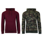 2-Pack: Men’s and Women’s Fleece Pullover Hoodie
