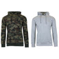 2-Pack: Men’s and Women’s Fleece Pullover Hoodie