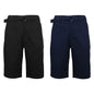 2-Pack: Men's Cotton Chino Shorts with Belt
