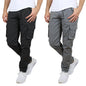 2-Pack: Men's Cotton Flex Stretch Cargo Pants