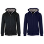 2-Pack: Men's Heavyweight Sherpa Fleece-Lined Zip Hoodie Sweater