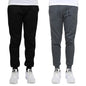 2-Pack: Men's Slim-Fit Fleece Jogger Sweatpants