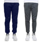 2-Pack: Men's Slim-Fit Fleece Jogger Sweatpants