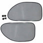 2-Pack: Premium Quality Car Pop-Up Mesh Side Window Sunshades