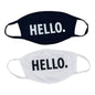 2-Pack: Reusable Premium Stretchy Unisex Face Mask