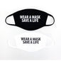 2-Pack: Reusable Premium Stretchy Unisex Face Mask