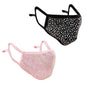 2-Pack: Reusable Washable Fitted Crystal Masks