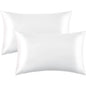2-Pack: Satin Pillowcases with Envelope Closure