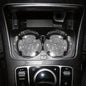 2-Pack: Shimmering Diamond Car Cup Mats