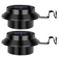 2-Pack: Solar Powered Gutter Lights