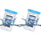 2-Pack: Universal Cell Phone Waterproof Dry Bag Case