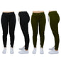 2-Pack: Women's French Terry Fashion Jogger Lounge Pants