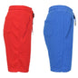 2-Pack: Women's French Terry Zipper Pockets Jogger Sweat Lounge Shorts