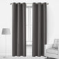 2-Panels: Deconovo Room Darkening Thermal Insulated Blackout Grommet Window Curtains