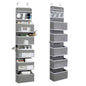 2-Piece: Over the Door Organizer 6-Tier Hanging Basket