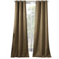 2-Piece Set: Solid Blackout Thermal Grommet Window Curtain Pair Panel