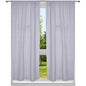 2-Piece Set:100% Cotton Chevron Print Blackout Window Curtain Pair Panel