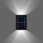 2-Piece: Solar Deck Outdoor Lights